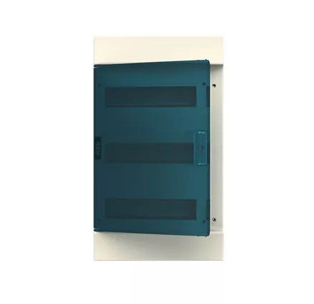 Бокс навесной 3ряда 36 мод. N/PE прозрачная зелен. дверь IP41 Mistral41 ABB (1SPE007717F0621)