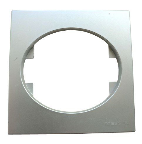 NIE 5571 PL Рамка 1 пост (серебряный) Tacto АВВ УЦЕНКА