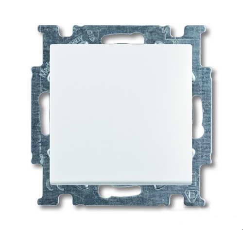 Переключатель 1кл 2006/6 UC-94 (альпийский белый) Basic 55 ABB (1012-0-2142)