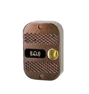 Вызывная панель для видеодомофона ч/б (О/У) антивандальная ИК широкая+козырёк 0.1lux JSB-V081 (JSB) (медь)