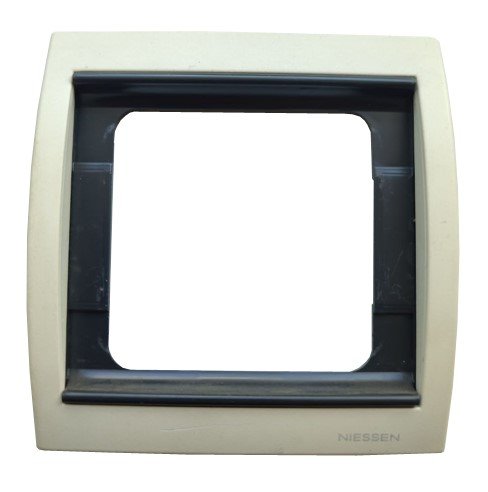 NIE 8471 BL Рамка 1 пост (белый жасмин) Olas АВВ УЦЕНКА