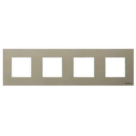 Рамка 4 поста N2274 CV (шампань) Zenit ABB