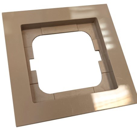 BJE Рамка 1 пост (entree-grey) Axcent АВВ (1754-0-4471) УЦЕНКА