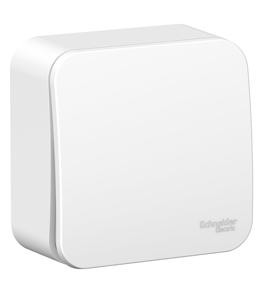 Выключатель ОУ 1кл с изолирующей пластиной (белый) BLANCA SE