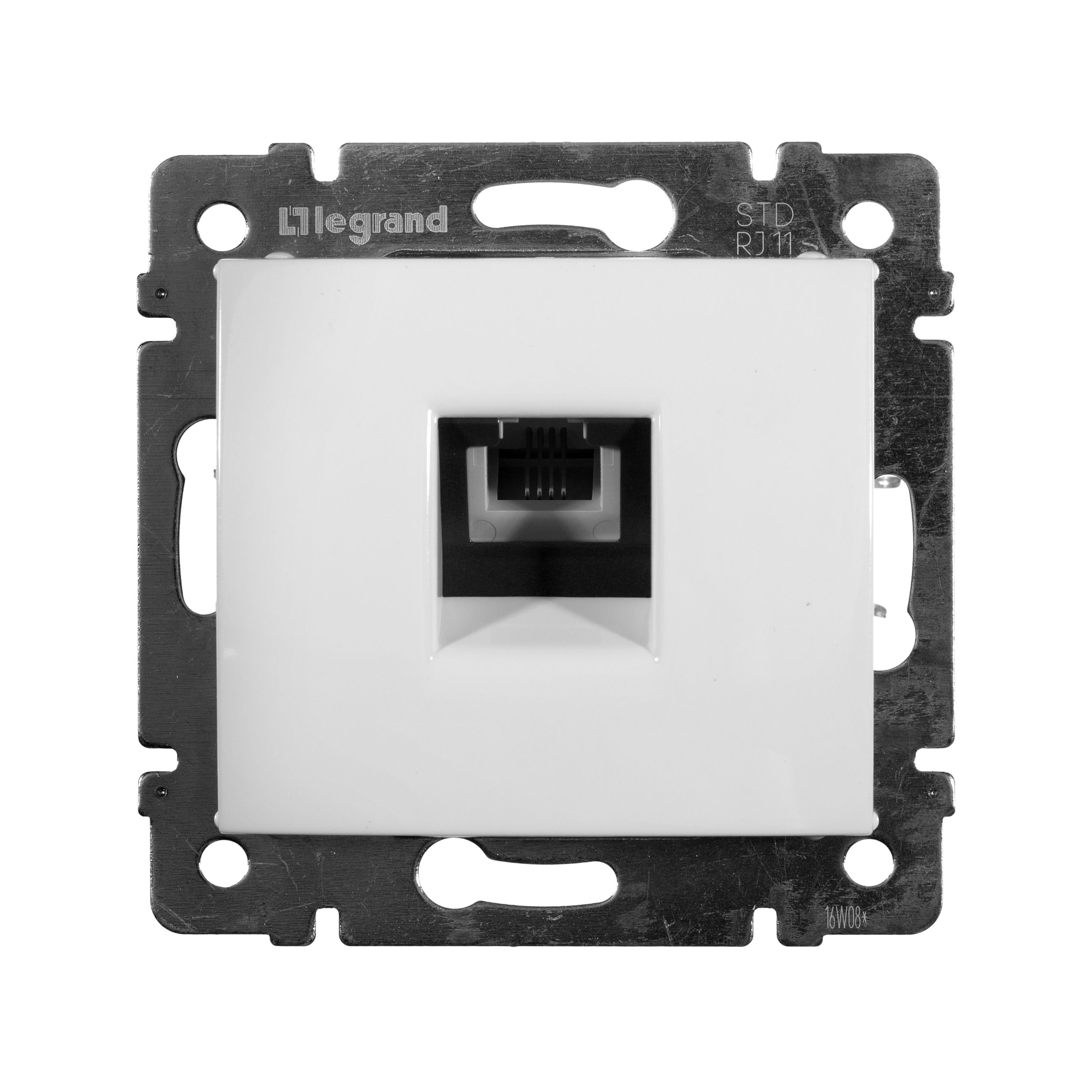 Розетка ТF RJ11 4 контакта (белая) Valena Classic Legrand (774438)