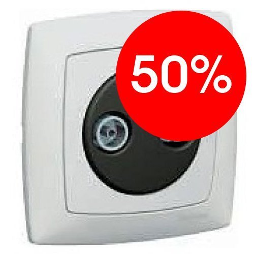 774032 Розетка TV+FM (белый) SUNO Legrand УЦЕНКА
