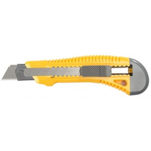 Нож с выдвижным сегментированным лезвием 18мм 0911 STANDART STAYER