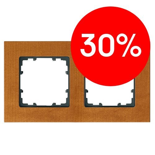 Рамка 2 поста (вишня) miro DELTA MIRO Siemens (5TG11021) УЦЕНКА