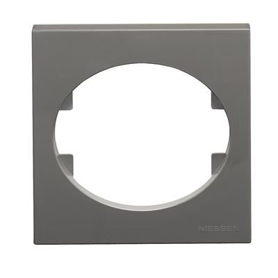 NIE 5571 GP Рамка 1 пост (серый) Tacto АВВ