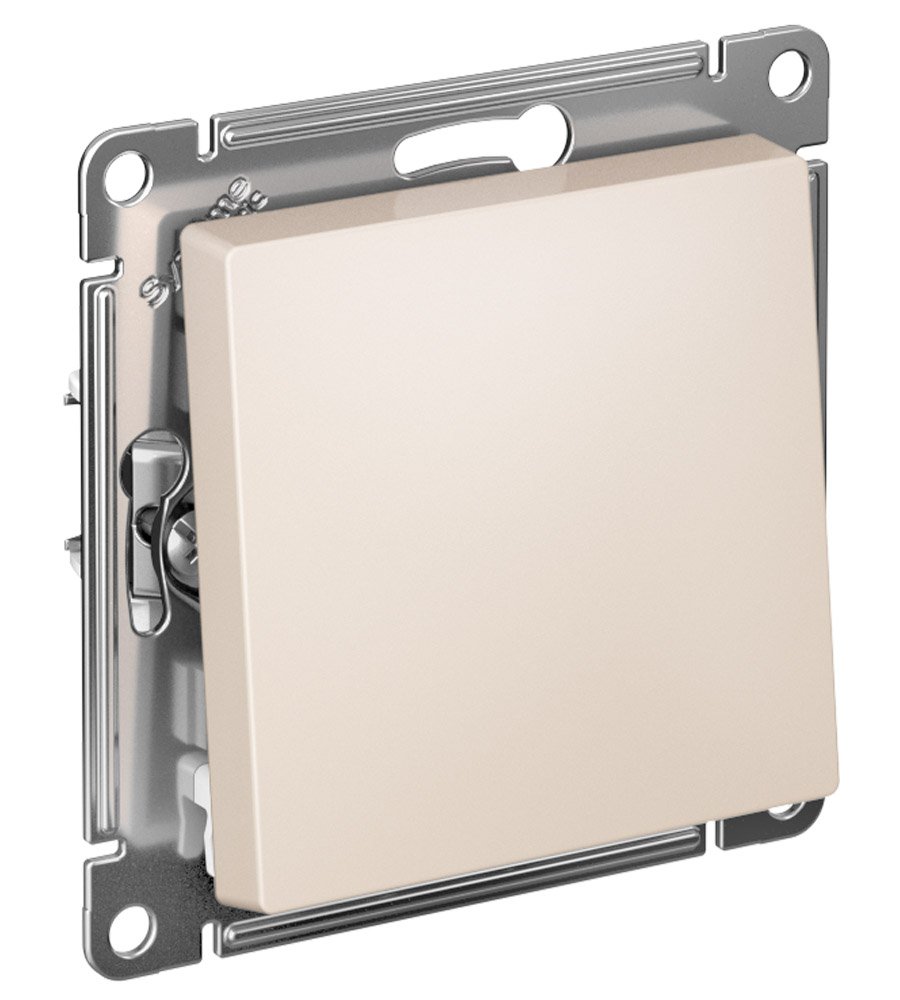 Выключатель 1кл с самовозвратом схема 1 10АХ механизм (бежевый) ATLASDESIGN SE