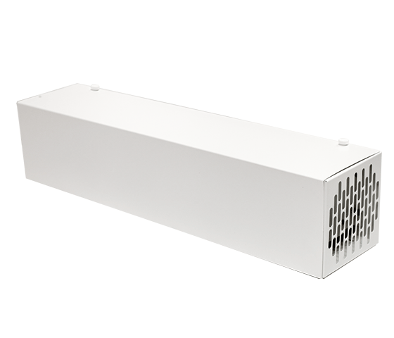 Бактерицидный рециркулятор Cleaner-215-011 с лампами T8 G13 UV-C 2х15Вт ЭПРА PF=0.95 65м3/ч 590x135x145 IP20 (белый) ЗСП