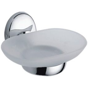 Мыльница стекло хром L3302 LEDEME