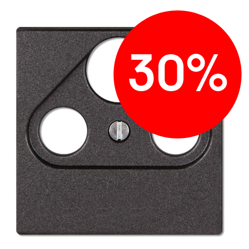 Накладка для розетки TV-FM-SAT (антрацит) ECO Profi JUNG