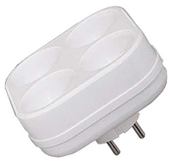 Четверник 4T 220В IP20 (белый) TOKER