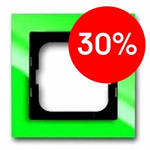 BJE Рамка 1 пост (зеленый) Axcent (1754-0-4337) УЦЕНКА