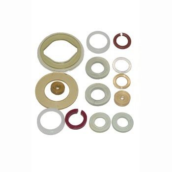 Набор сантехнических прокладок для смесителя Сантехник №2 силиконовые