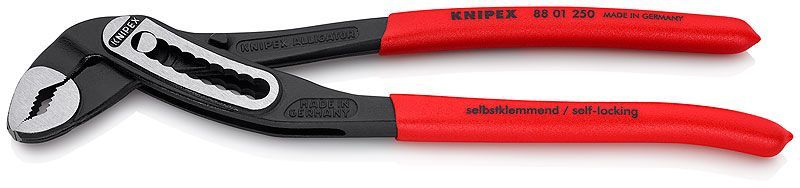 Ключ переставной сантехнический 250мм Ø50мм Alligator KN-8801250 KNIPEX