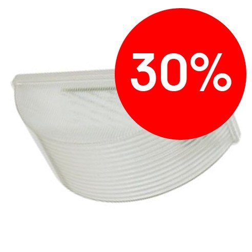 Светильник светодиодный накладной ECO LED-10-002 865 призма 10Вт 6500К 900Лм 239х108х97мм IP23 ЗСП белый УЦЕНКА