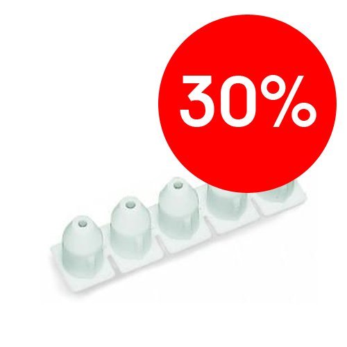 Изолирующий ограничитель 0.08-0.2мм (белый) WAGO (280-470)