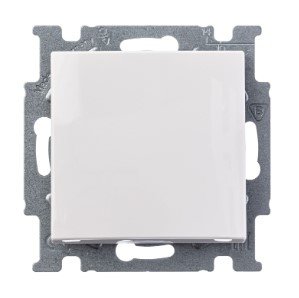 Переключатель 1кл промежуточный 2006/7 UC-94 (альпийский белый) Basic 55 ABB