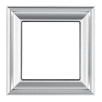 Рамка 1 пост (алюминий) ECO Profi DECO JUNG