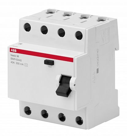 Устройство защитного отключения 4п 25А 100мА тип AC Basic M BMF42425 ABB