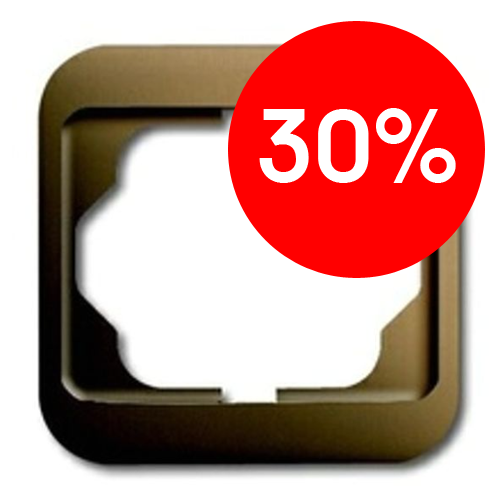 BJE Рамка 1 пост (бронза) Alpha Nea АВВ УЦЕНКА