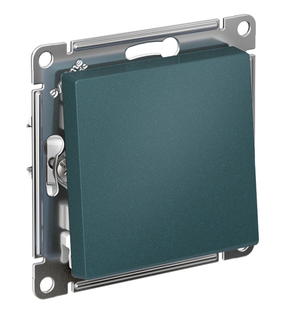 Выключатель 1кл сх.1 10АХ (изумруд) ATLASDESIGN SE