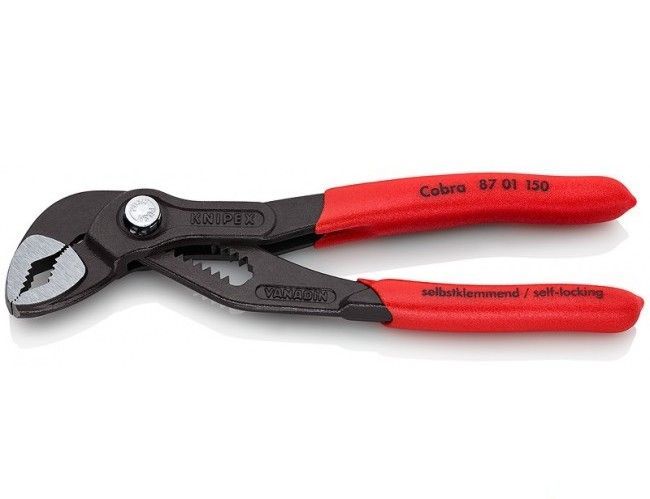 Ключ переставной сантехнический 180мм Ø42мм Cobra KN-8701180 KNIPEX
