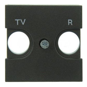 Накладка TV-R 2-модульная N2250.8 AN (антрацит) Zenit ABB