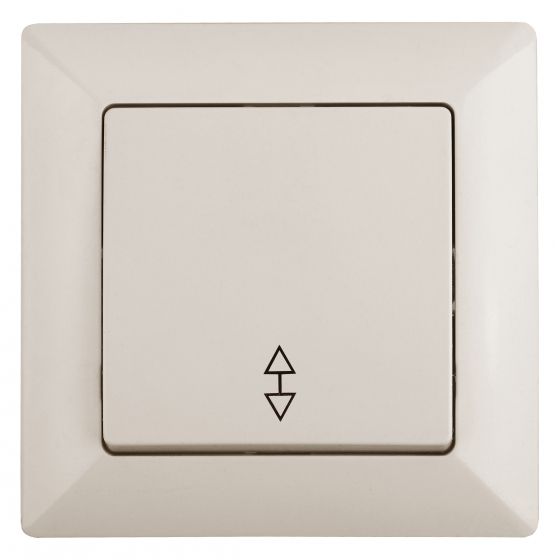 Переключатель 1кл на 2 направления 10А (слоновая кость) Intro Solo ЭРА (4-103-02)