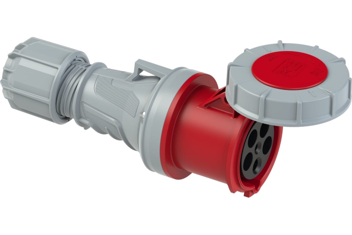 Розетка кабельная 63А/400V/3P+N+E/IP67 (PCE Австрия)