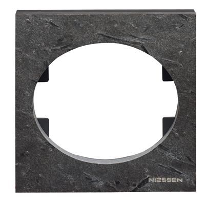 NIE 5571 PZ Рамка 1 пост (сланец) Tacto АВВ