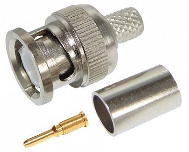 Разъем штекер BNC RG-6 обжим (05-3003) REXANT