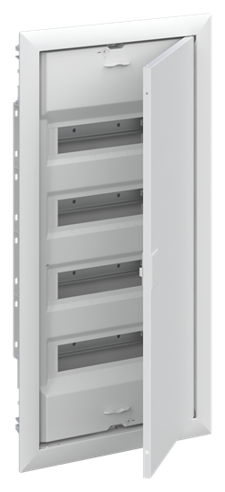 Шкаф внутреннего монтажа UK640P3RU 48 модулей с самозажимными клеммами N/PE в нишу 730х367х95мм IP30 2CPX077853R9999 ABB