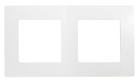 Рамка 2 поста (белый) Etika Legrand/Daccord/ИЭК (672502)