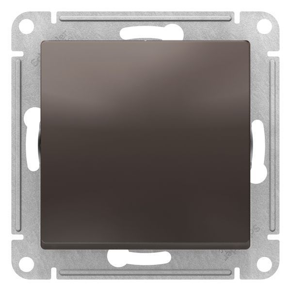 Переключатель 1кл сх.6 10АХ (мокко) ATLASDESIGN SE