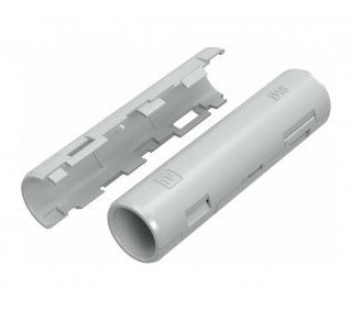 Муфта разборная d16 мм атмосферостойкая серая (10) Промрукав