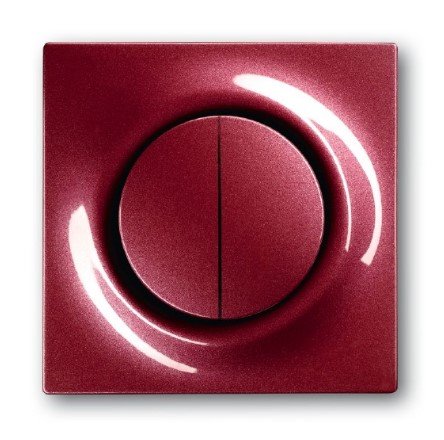 Клавиша для механизма 2кл выключателя/переключателя/кнопки 1785-777 (бордо/ежевика) Impuls ABB