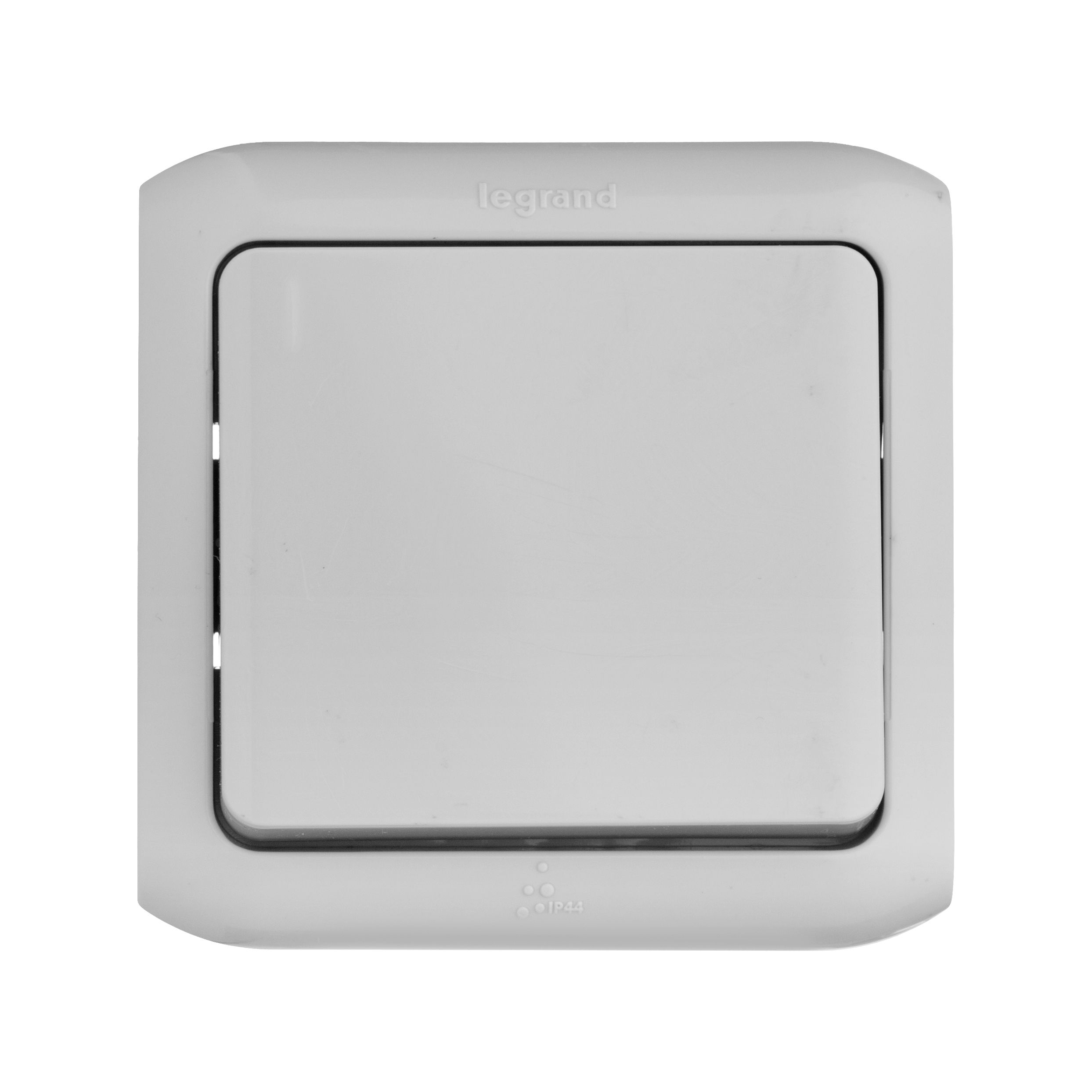 Выключатель 1кл 10А IP44 (серый) Quteo Legrand (782330)