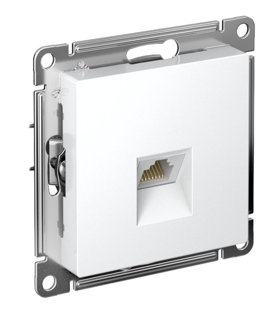 Розетка PC RJ45 категория 5е (белый) ATLASDESIGN SE