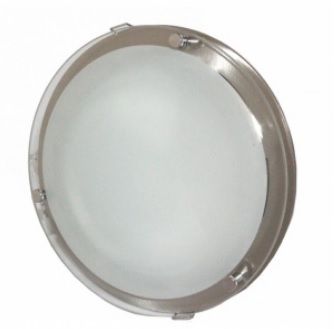 Светильник люминесцентный встраиваемый DORADO 226 22 01 2х26Вт Е27 КОМТЕХ стекло/белый круг