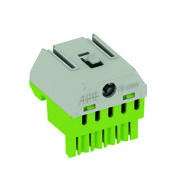 Клеммник самозажимной PE5x4+1x25мм ZK51G (2гр) Mistral ABB