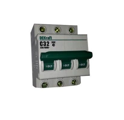 Автоматический выключатель 3п C32 4.5кА ВА-101 DEKraft (11081DEK)