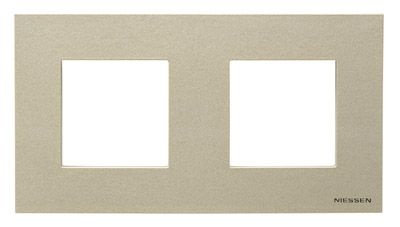 Рамка 2 поста N2272 CV (шампань) Zenit ABB