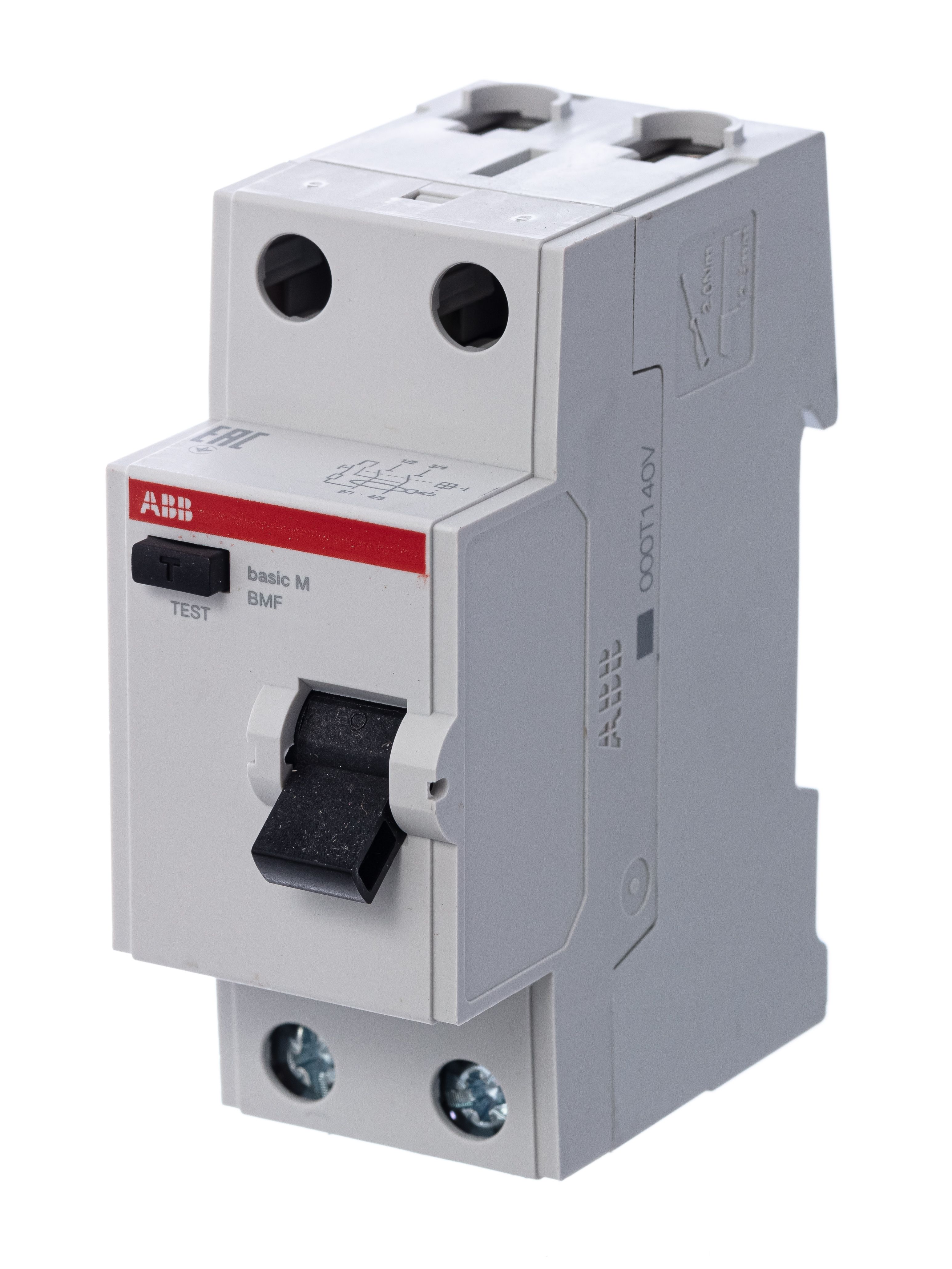 Устройство защитного отключения 2п 25А 100мА тип AC Basic M BMF42225 ABB