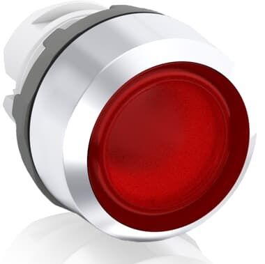 Кнопка MP2-21R (только корпус) с подсветкой с фиксацией (красный) ABB