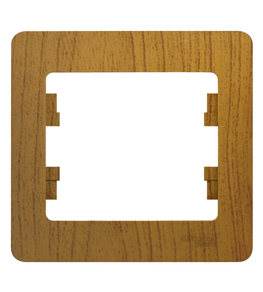 SE Рамка 1 постовая (дуб) (GLOSSA)