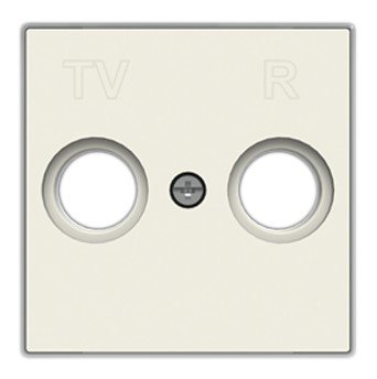 NIE 8550 BL Накладка для TV-R розетки серия SKY (альпийский белый) АВВ