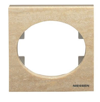 NIE 5571 TV  Рамка 1 пост (мрамор) Tacto АВВ